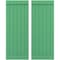 Ekena Millwork Americraft 6-Board Exterior Wood Joined Board-n-Batten Shutters w/ End Batten, ARW103BB621X77LPH, PR ARW103BB621X77LPH - alternate 1